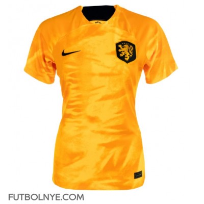 Camiseta Países Bajos Primera Equipación para mujer Mundial 2022 manga corta